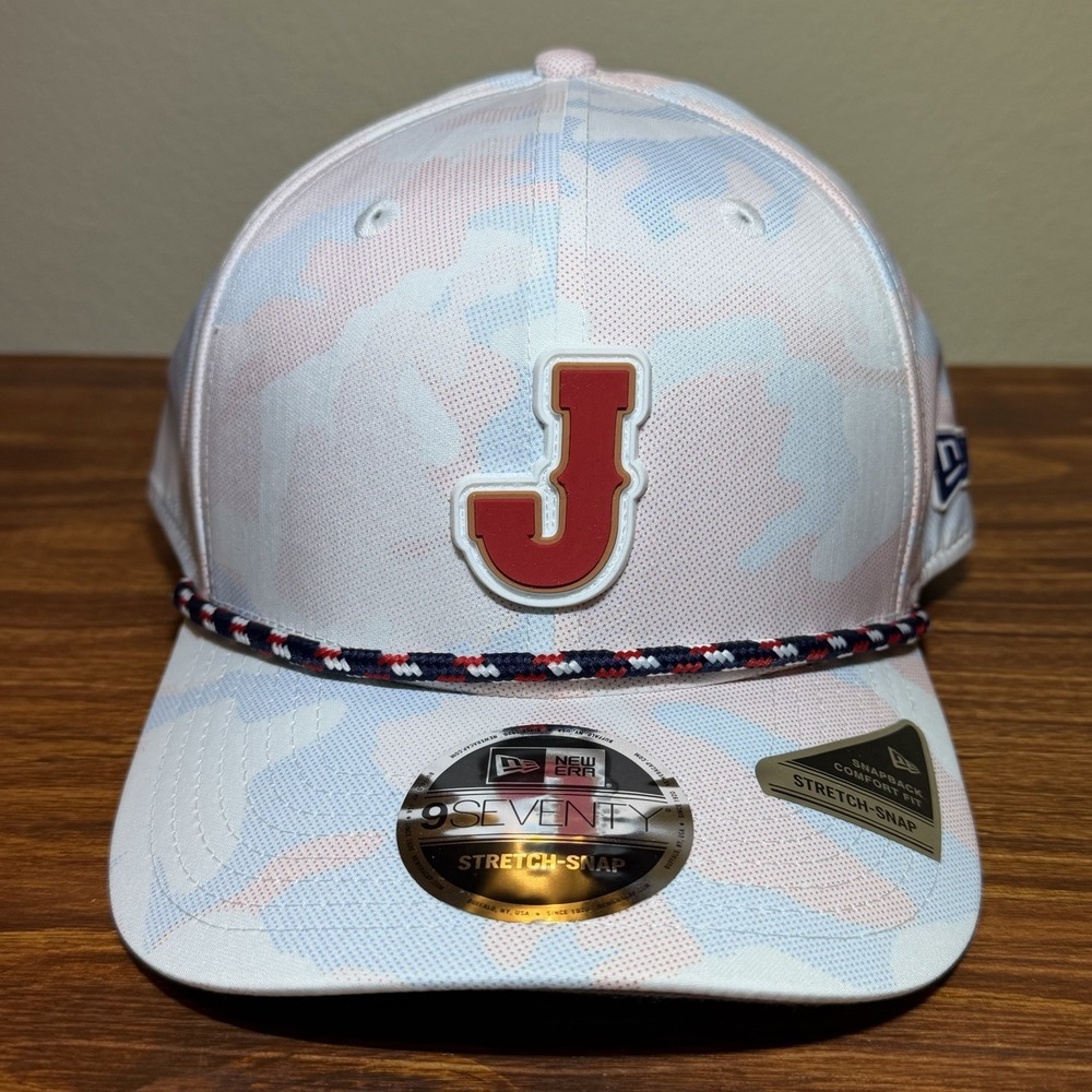 New Era WBC Japan World Baseball Classic Snapback Stretch Hat 9Seventy Camo Rope